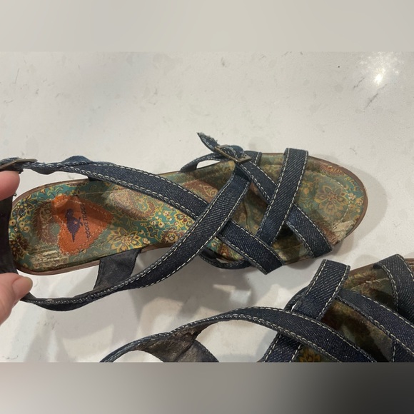 Rocket dog size 9M denim platform  heels - Picture 9 of 9